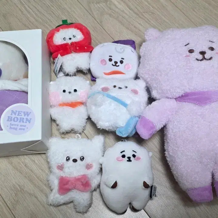 bt21 RJ 알제이 인형 일괄