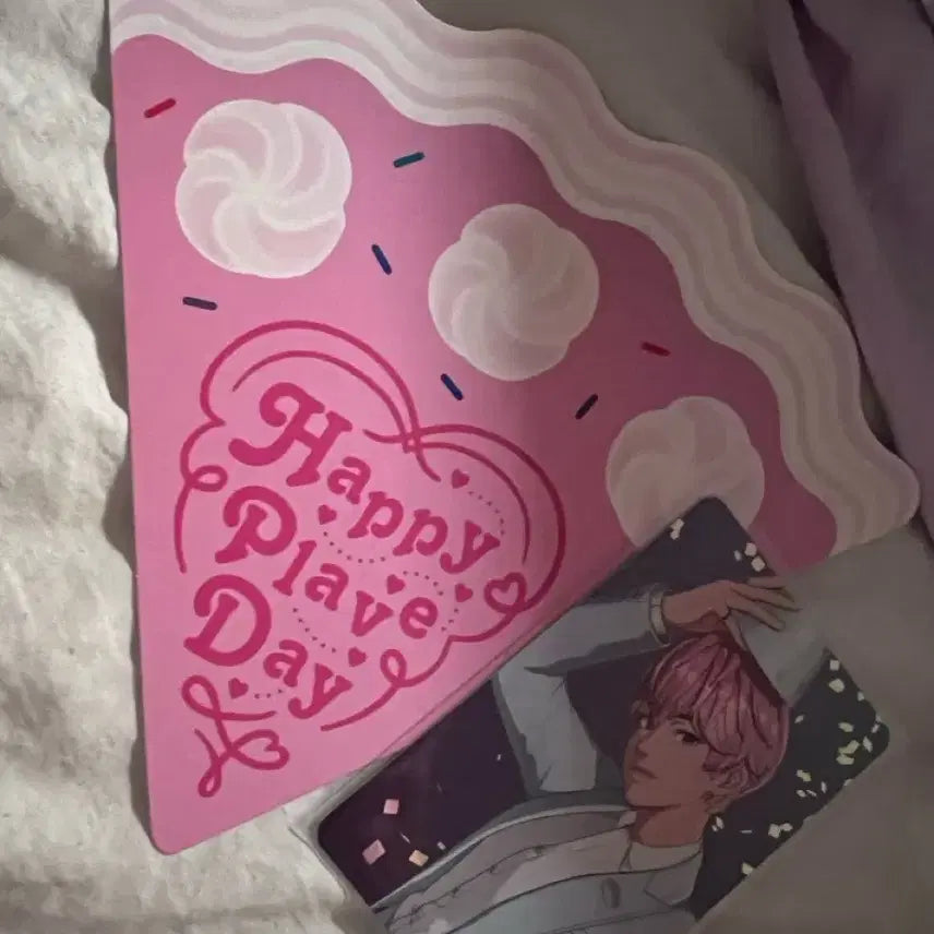 (일괄)플레이브 해피플레이브데이 케이크 엽서,포카