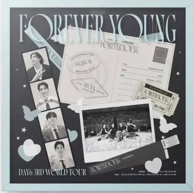 데이식스 월드투어 블루레이 (미개봉새제품)