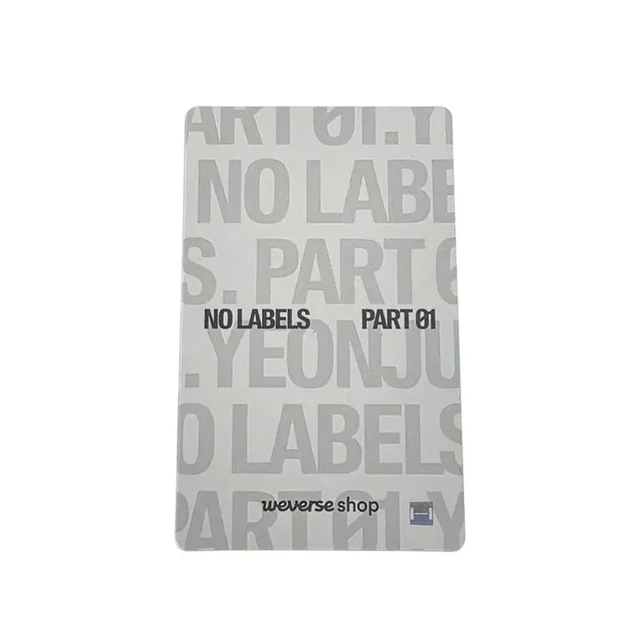 (연준) NO LABELS 위버스 럭드