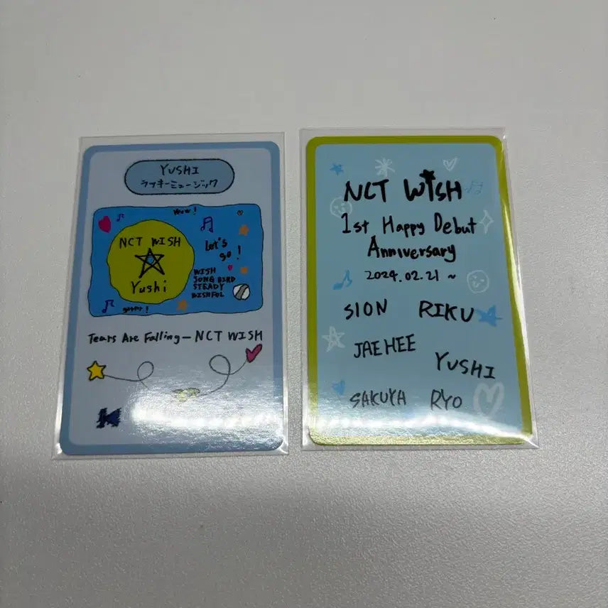 엔시티위시 유우시 1주년 럭드 포카