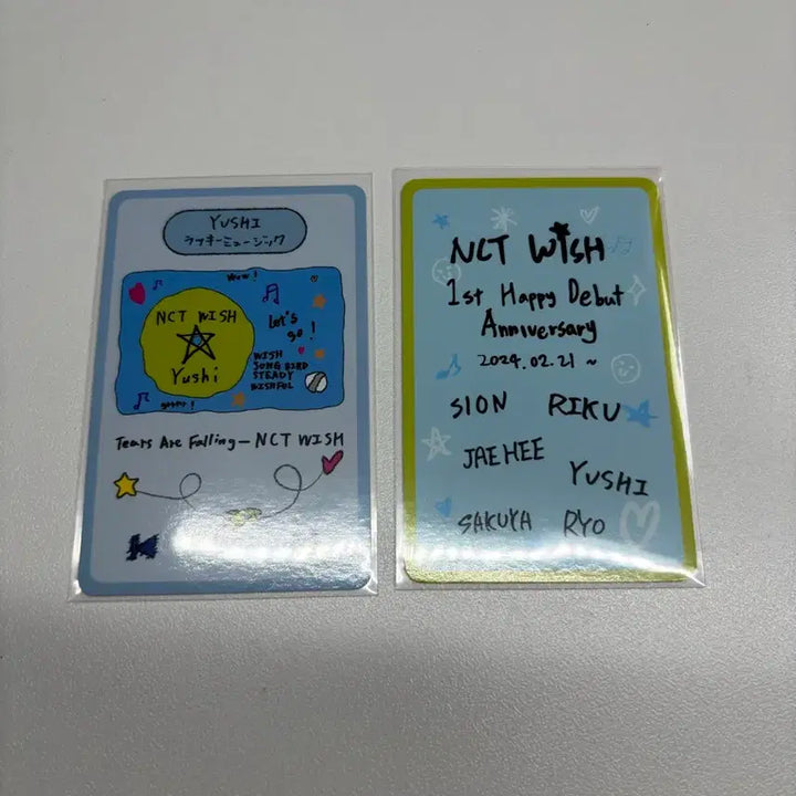 엔시티위시 유우시 1주년 럭드 포카