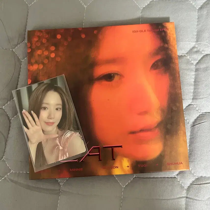 (여자)아이들 heat 디지팩 슈화 개봉앨범