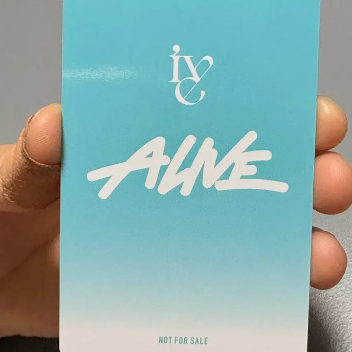 아이브 리즈 ALIVE 구입자 한정 리얼 이벤트 포카