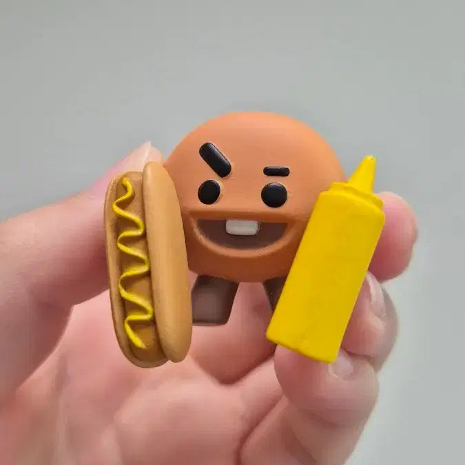 BT21 슈키 핫도그 피규어 SHOOKY