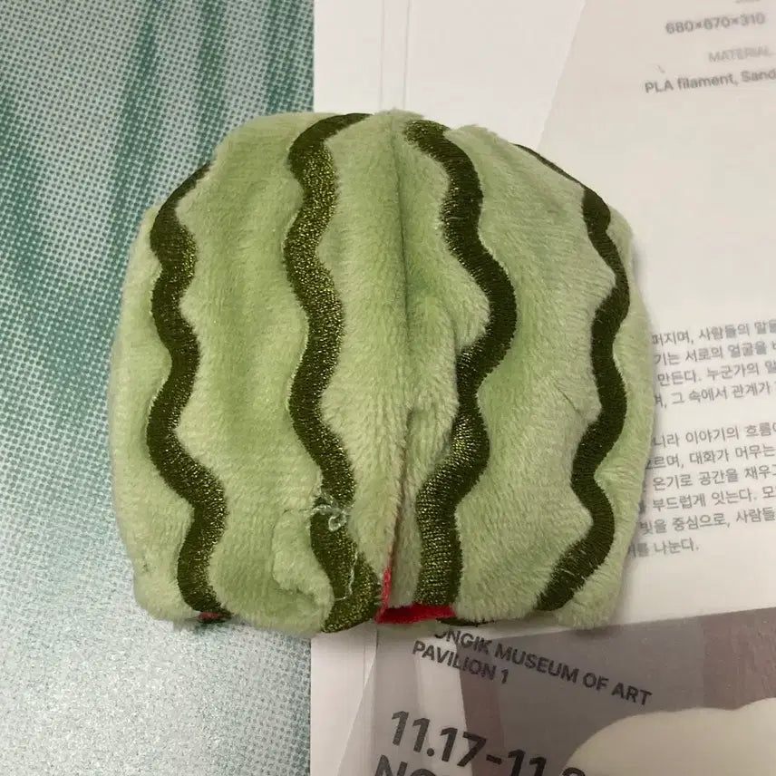 마쿵이 수박모자 판매 인형 모자 옷 마크