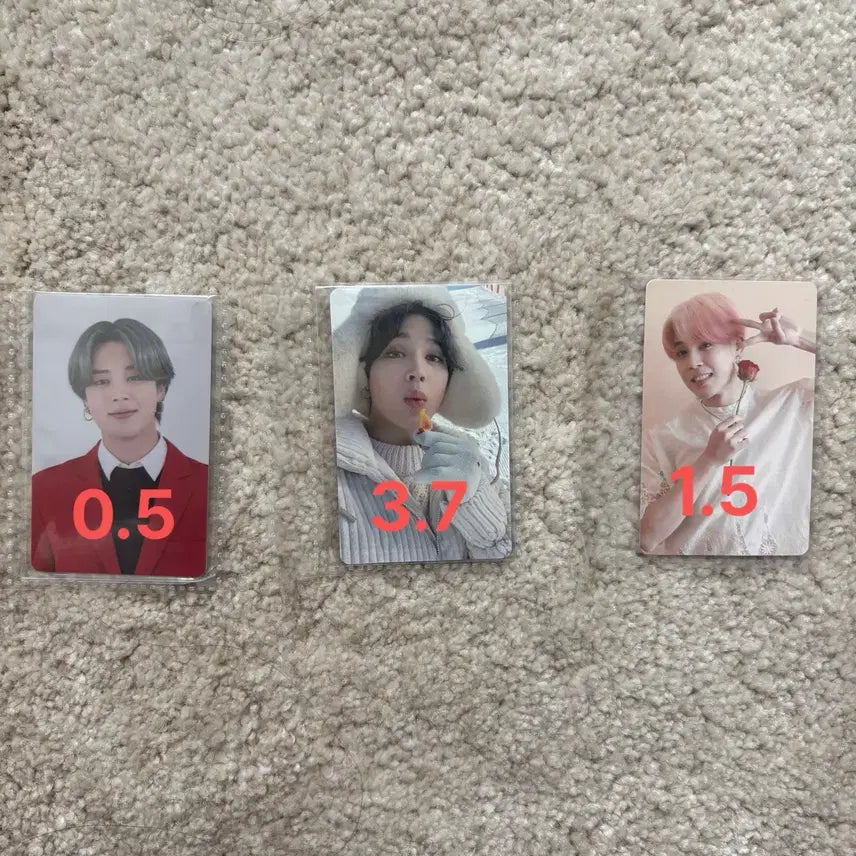 가격내림/급처) 방탄 지민 온콘 윈패 메모리즈 포카 bts