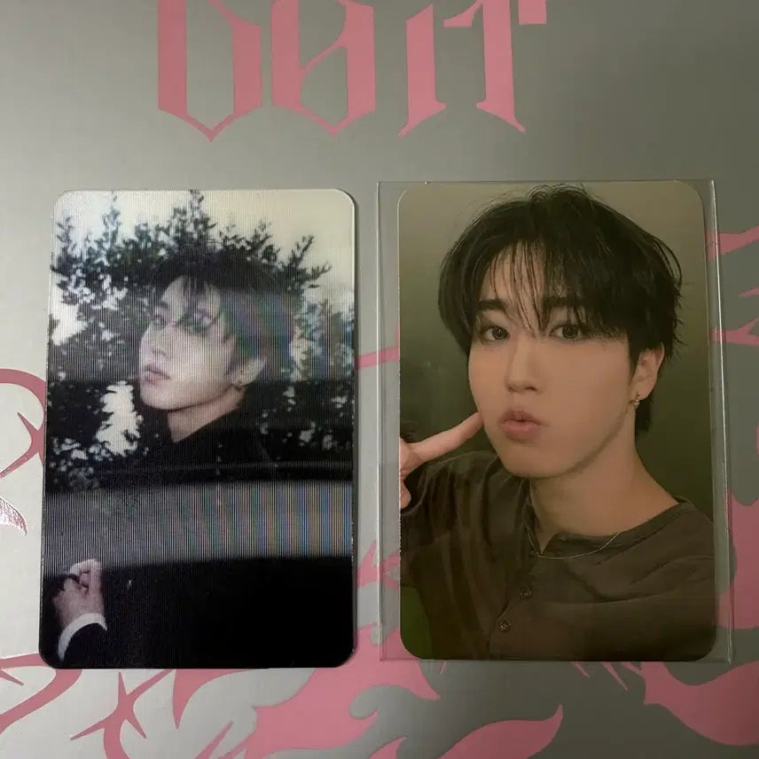 두잇 스키즈 한 렌티큘러+예사 지성이 포카