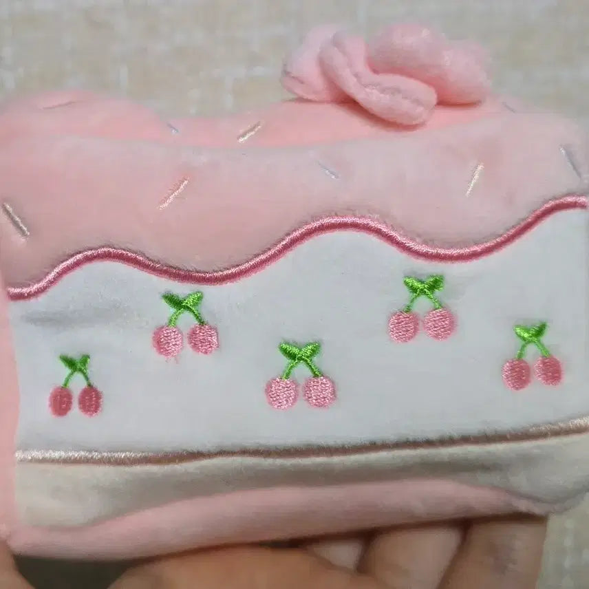 10cm인형옷 핑크체리케이크
