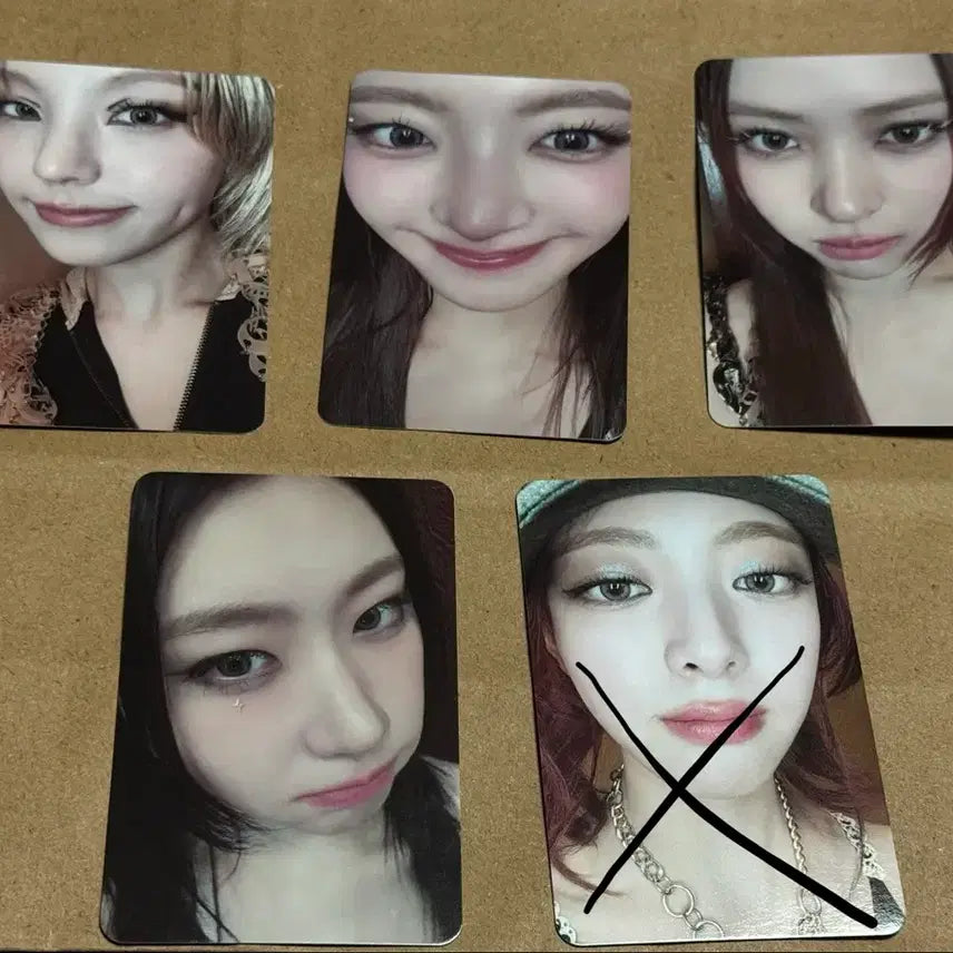 있지 터널비전 스페셜버전 앨범 포카