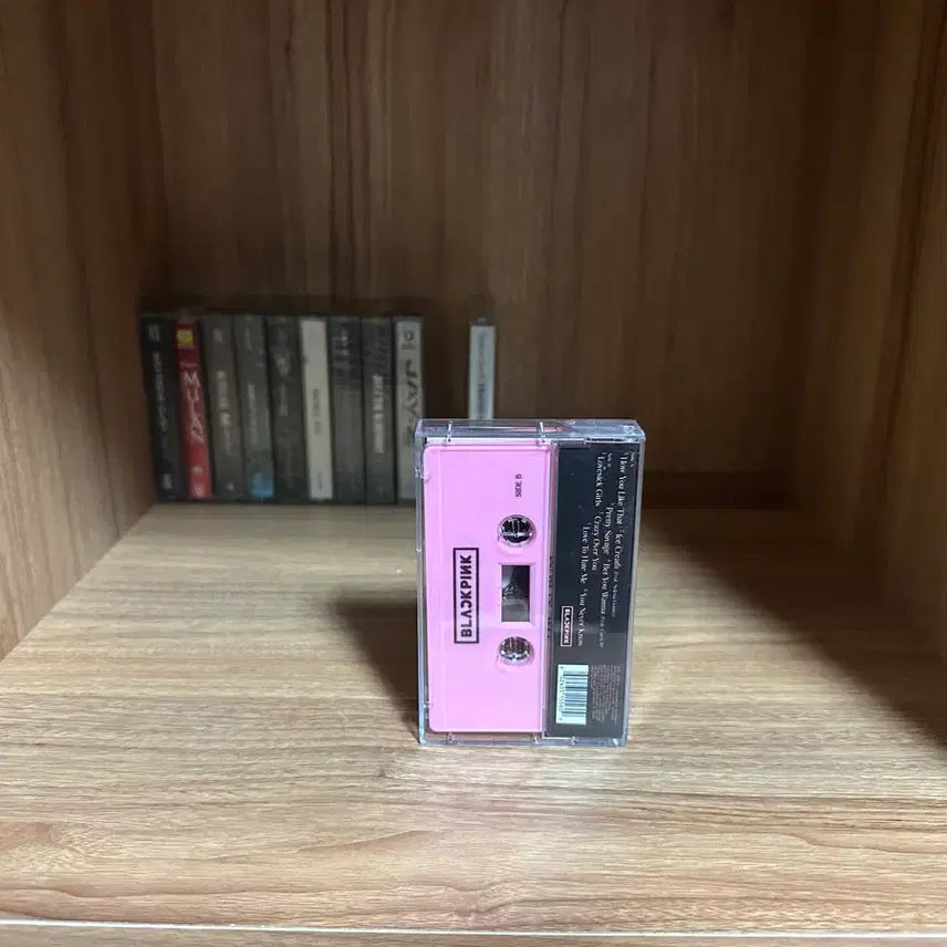 블랙핑크 앨범 카세트 테이프