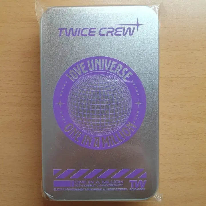 [미개봉] 트와이스 10주년 팝업 틴케이스 정연
