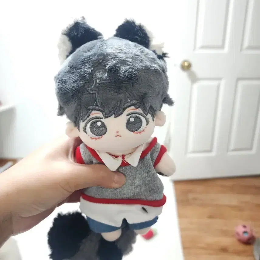 15cm 에스쿱스 체리 솜인형 양도 합니다.