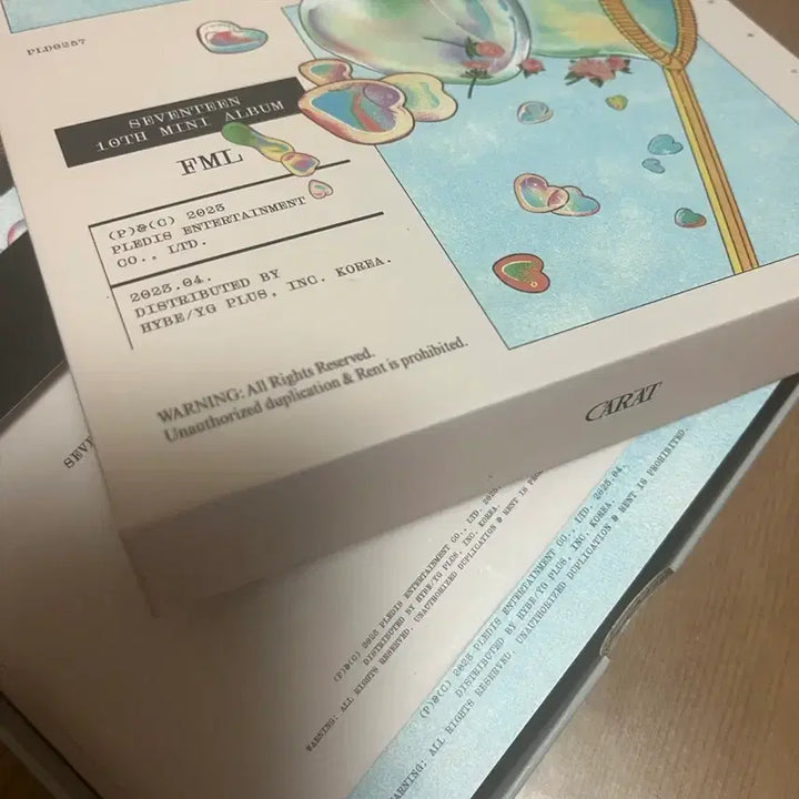 세븐틴 FML 앨범 캐럿반 버논 포토카드 포카 양도합니다!