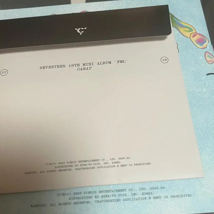 세븐틴 FML 앨범 캐럿반 버논 포토카드 포카 양도합니다!