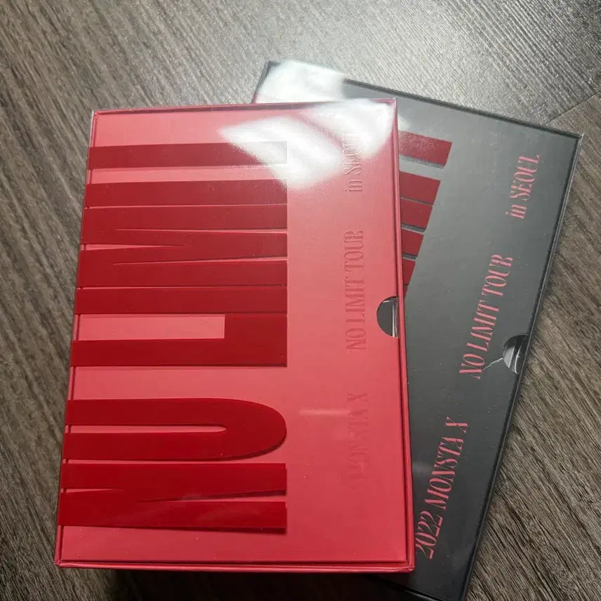 몬스타엑스 2022 노리밋 서울 DVD 키트 일괄