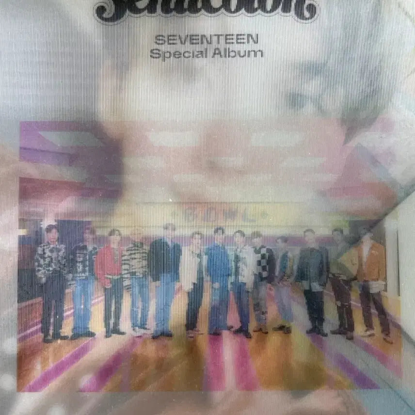 세븐틴 세미콜론 위버스특전 정한 렌티큘러