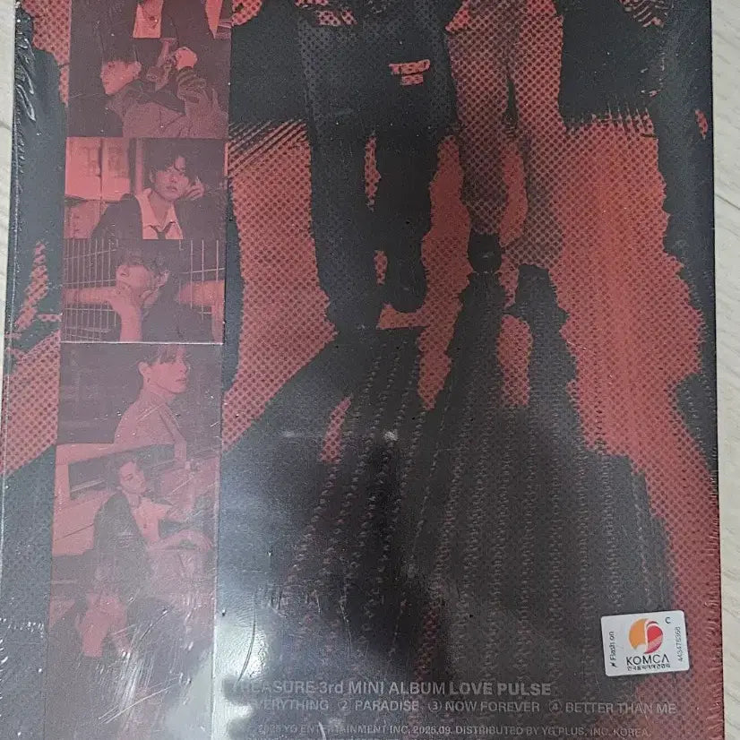 TREASURE Love Pulse 앨범 미개봉 + 포카