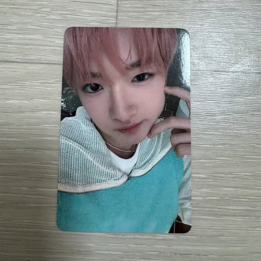 엔시티 위시 사쿠야 컬러 에버라인 미공포 포토카드 포카