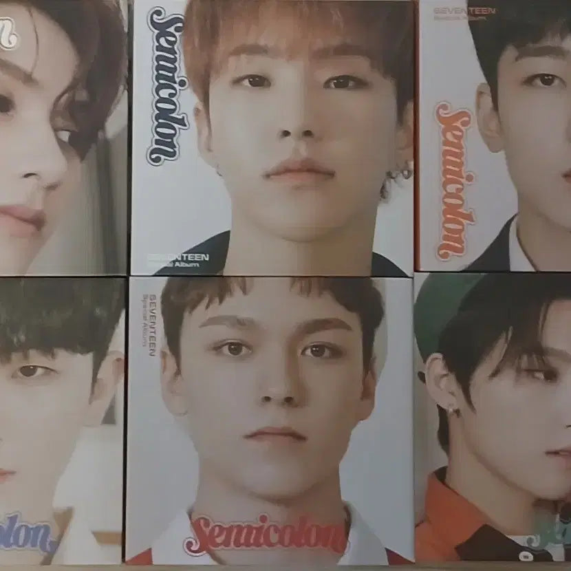 세미콜론 초회한정판 일괄 준 호시 원우 우지 버논 디노