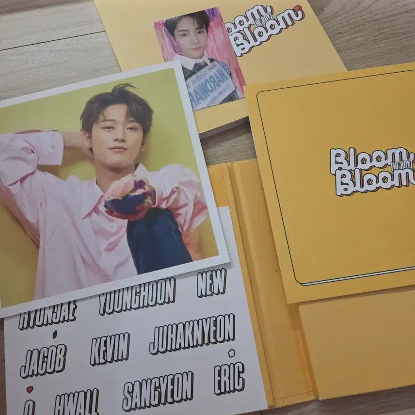 더보이즈 Bloom Bloom 친필싸인 비매앨범 theboyz 포카0