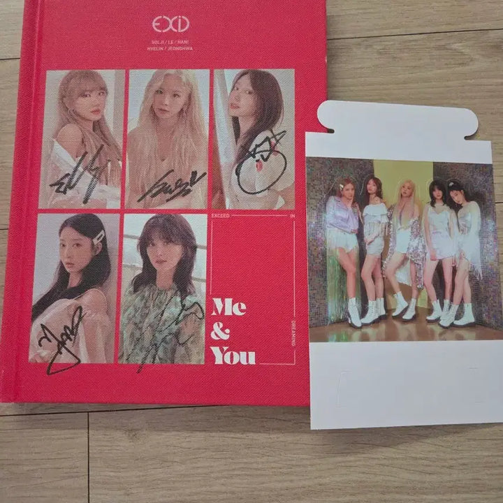 EXID 이엑스아이디 걸그룹 친필싸인 비매앨범 kpop