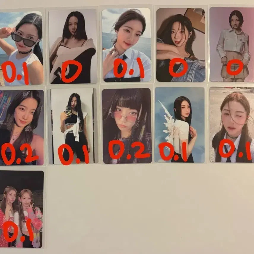 르세라핌 포카 포토카드 양도 판매일괄 처분