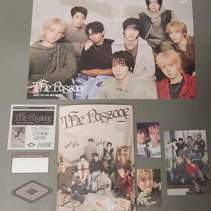 아홉 AHOF 비매 싸인 앨범