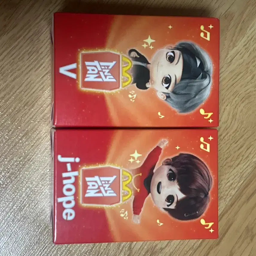 방탄소년단 방탄 맥도날드 타이니탄 해피밀 제이홉 뷔 포카앨범메모리즈인형