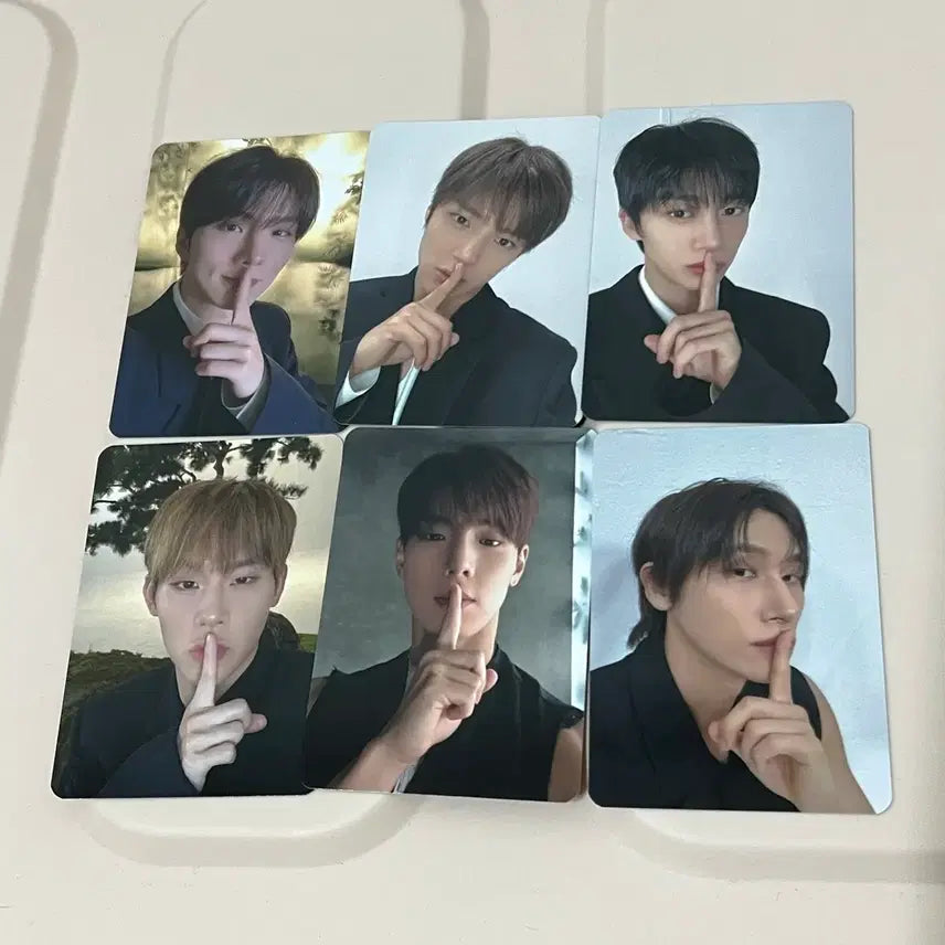 몬스타엑스 미공포 특전 세트 포카 사웨