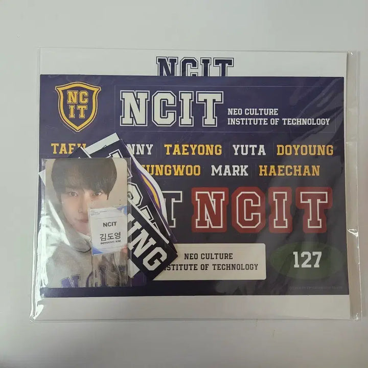엔시티 127 도영 ncit 엠디 랩탑 데코 포카 스티커 세트