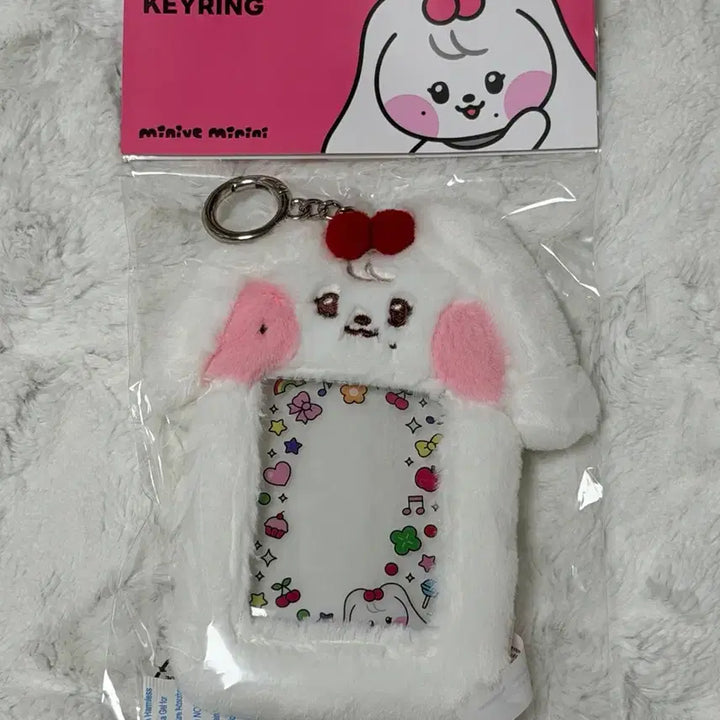 미개봉)아이브 미니브 미니니 플러시 포카홀더 키링 체리 장원영