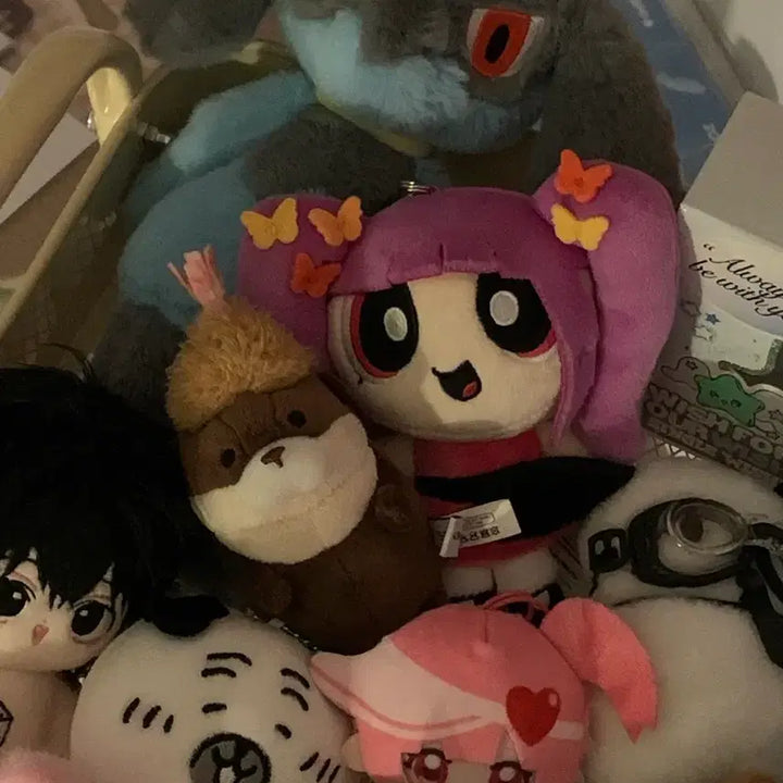 팜하니 파워퍼프걸 인형 키링