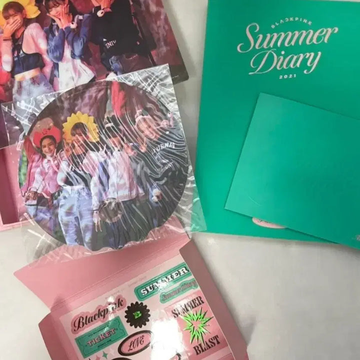 블랙핑크 썸머다이어리 Summer diary 시즌그린팅 앨범