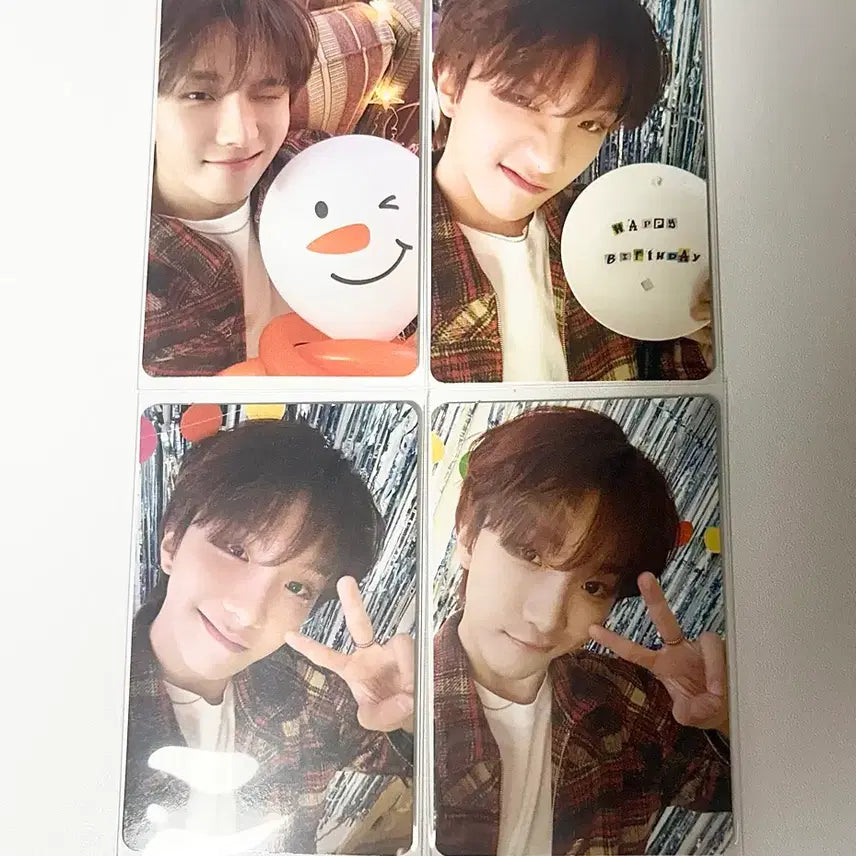 보넥도 운학 생일 포토카드 4장 판매해요 명재현리우성호태산이한