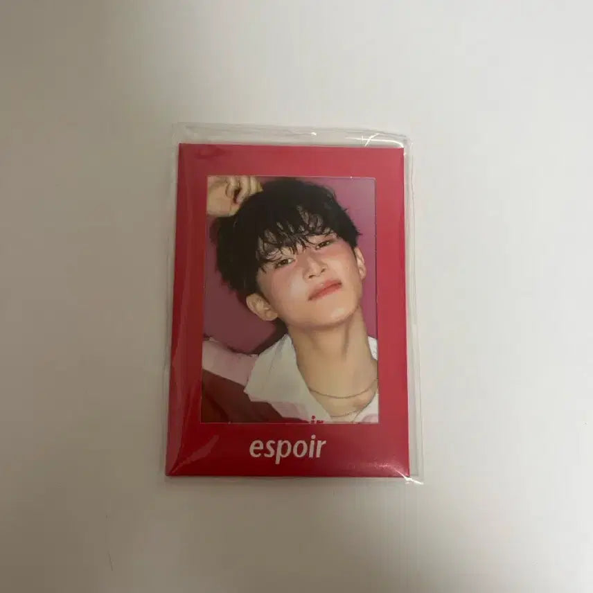 에스쁘아 NCT 마크 포토카드 미개봉