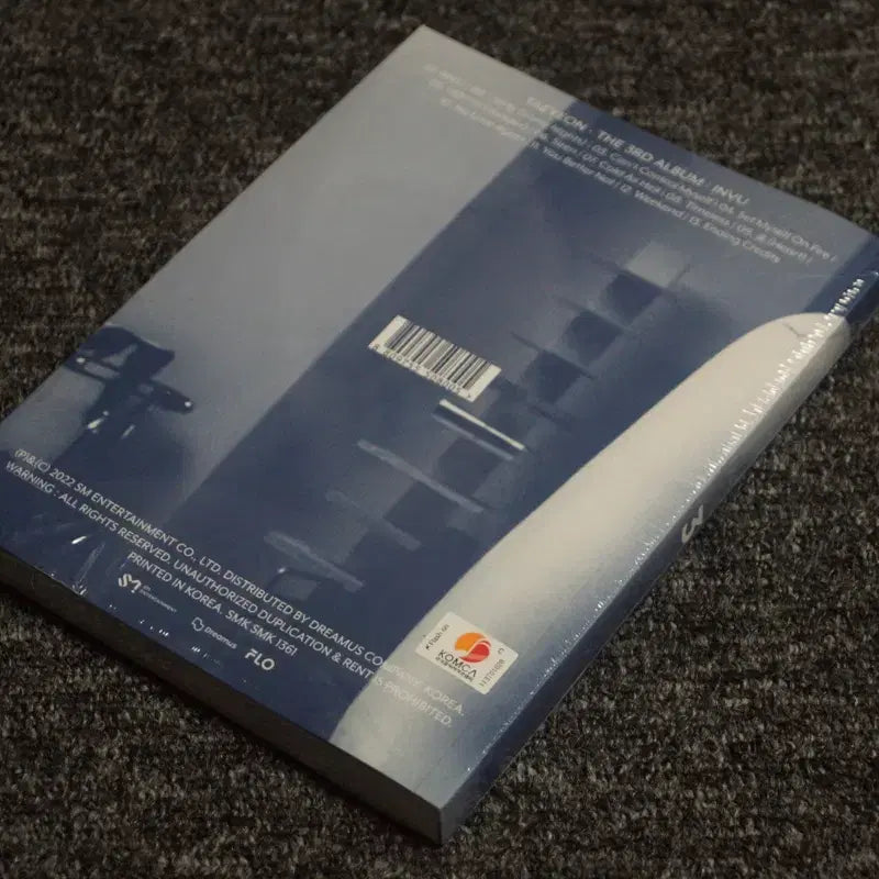 (미개봉) 태연 - 정규 3집 INVU 블루버전