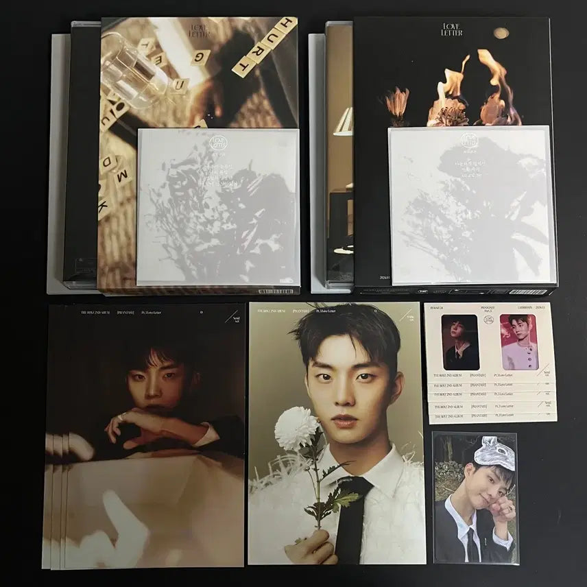 더보이즈 러브레터 개봉 앨범 포카 큐 일괄