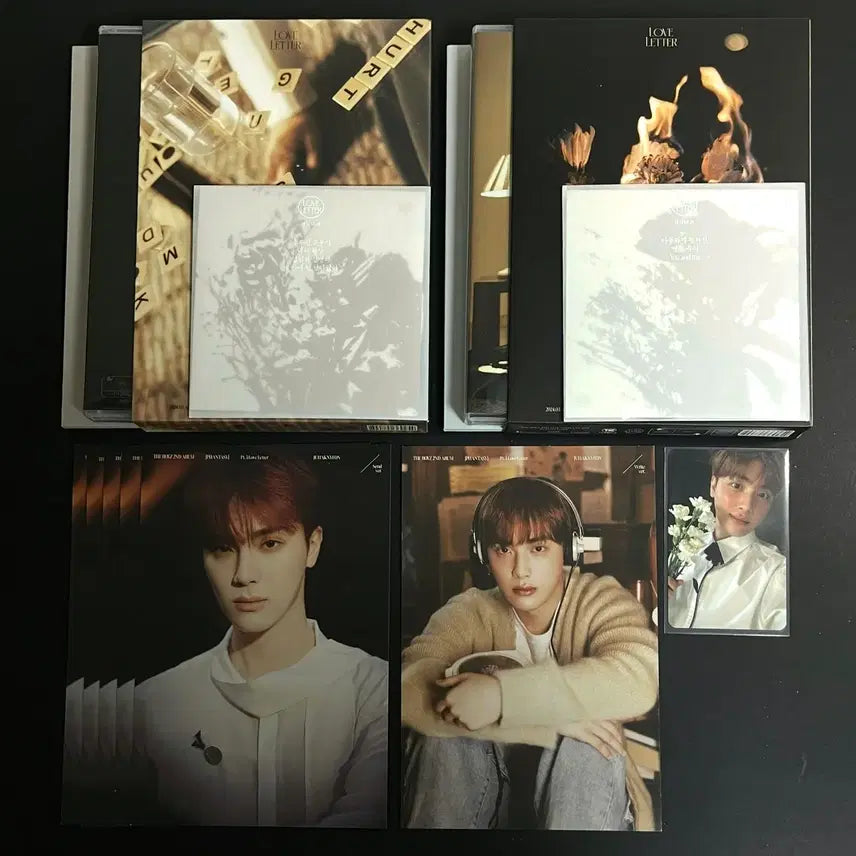 더보이즈 러브레터 개봉 앨범 포카 주학년 일괄