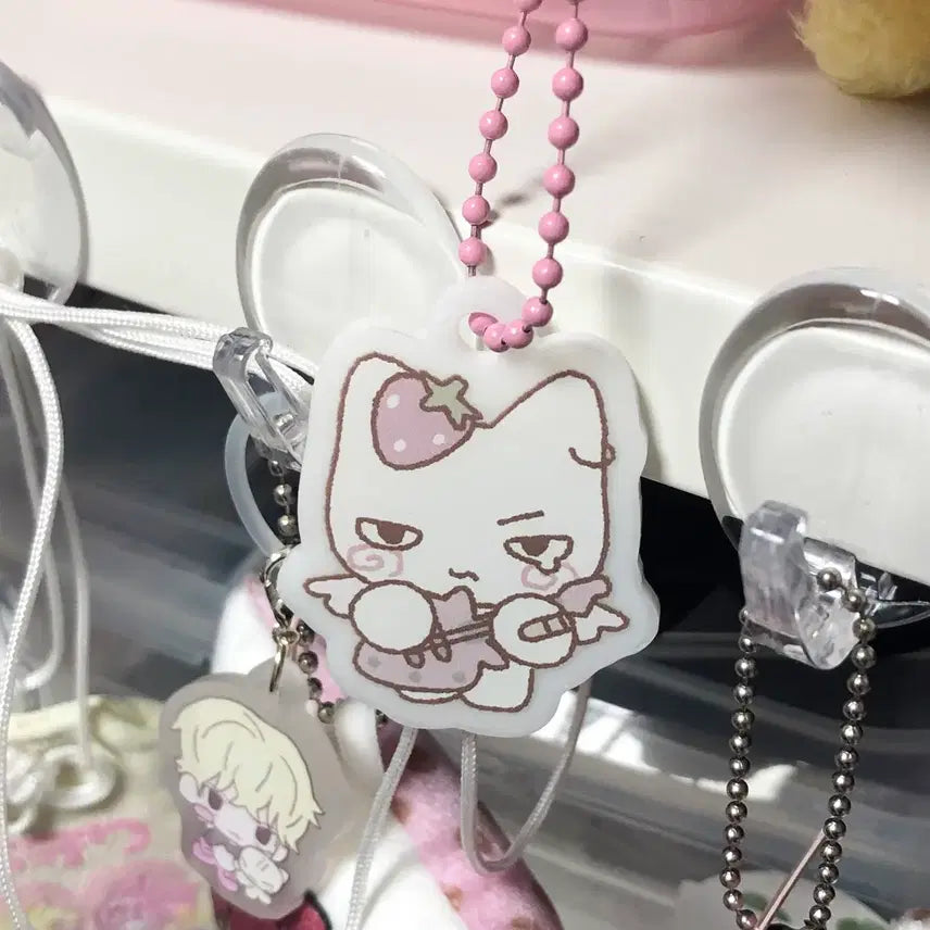 앤팀 니콜라스 아크릴 키링 비공굿 인형 포카 미공포 의주 유마 하루아