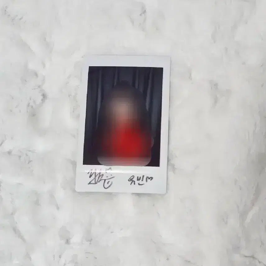 트리플에스 유빈 싸폴 양도 싸인 폴라로이드