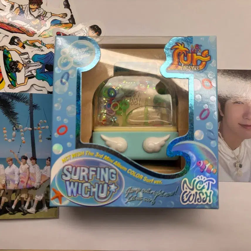 엔시티위시 워터 키링 엔시티 위시 료 포카