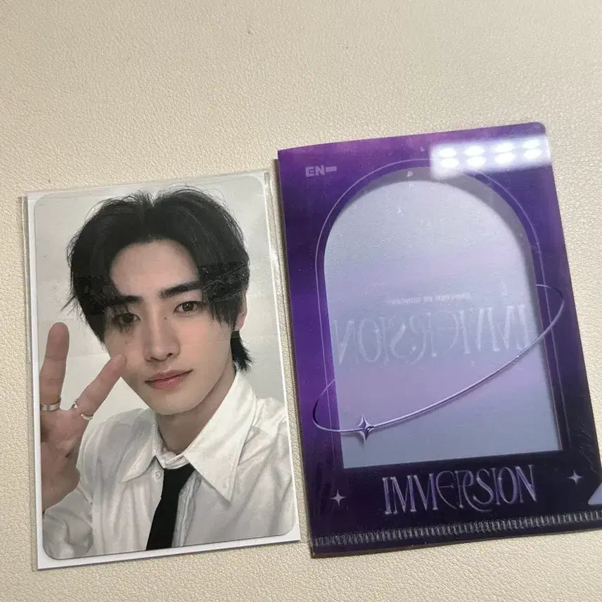 엔하이픈 성훈 브이알 이멀전 콘서트 포카