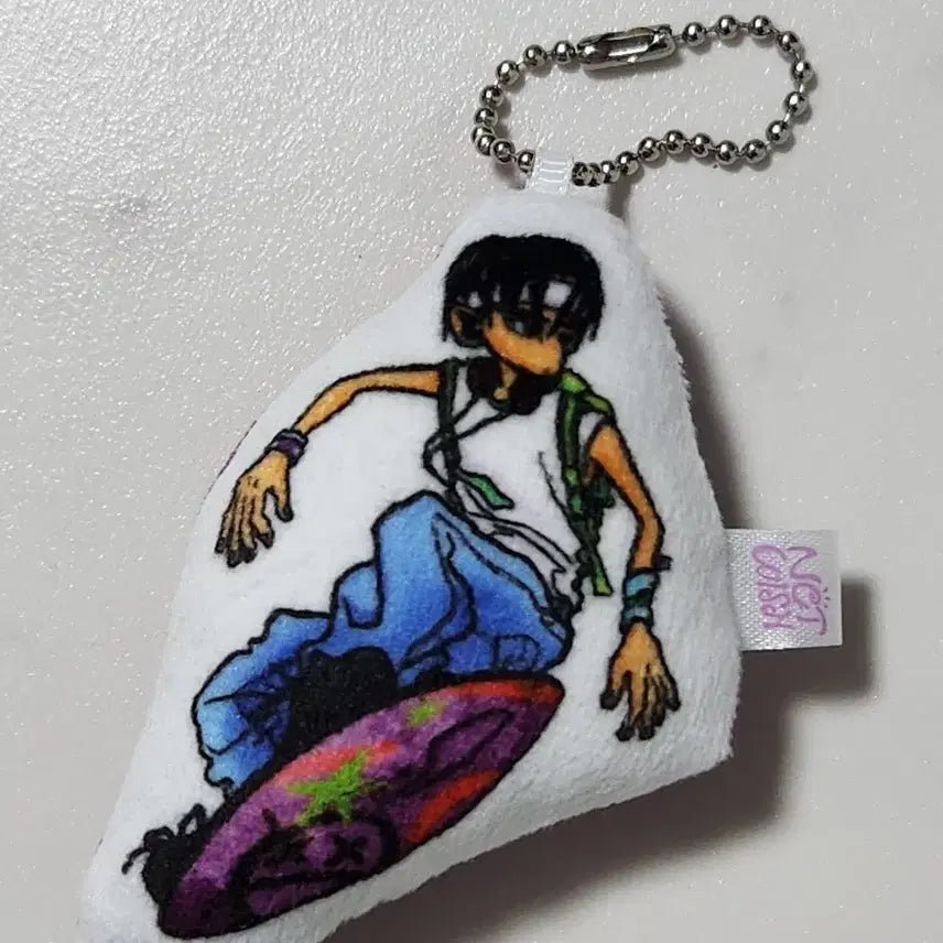 엔시티위시 컬러 팝업 가챠 서프 인형 키링 시온