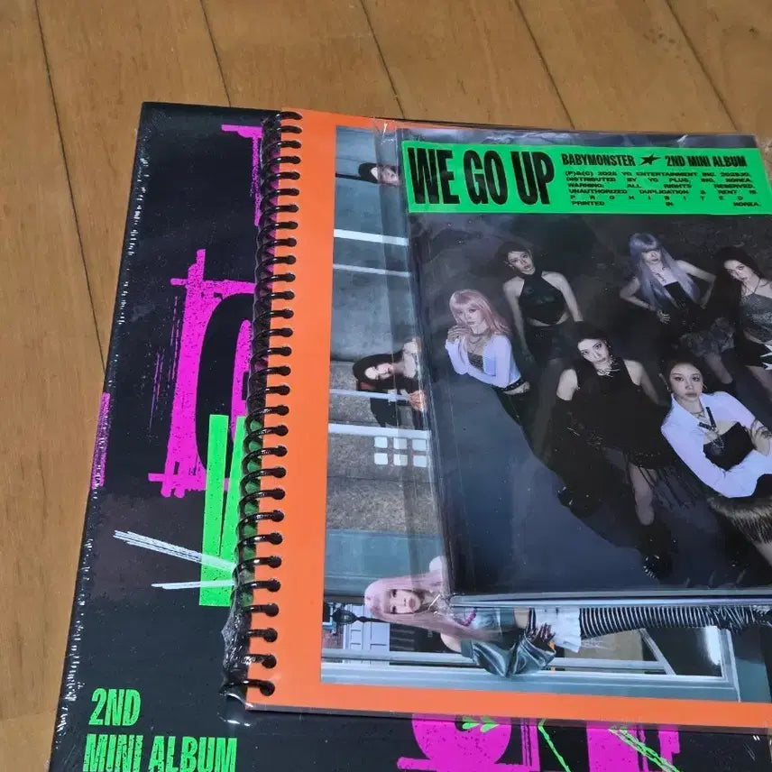 베이비몬스터 We Go Up 2nd 미니 앨범 3종세트 양도합니다