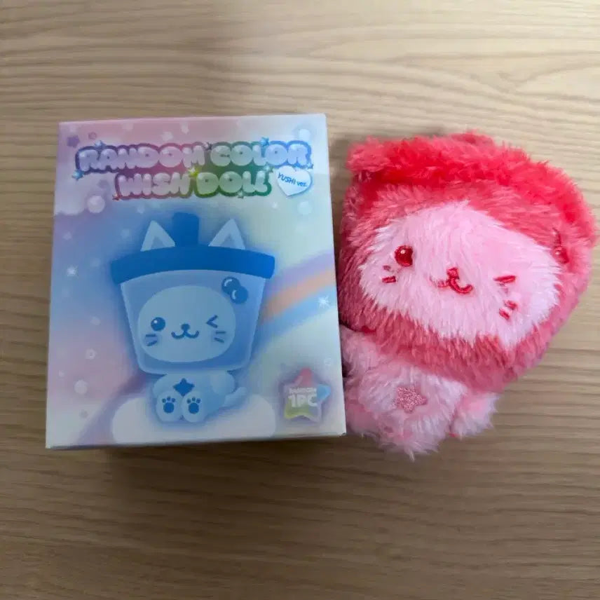 엔시티위시 미개봉 위시돌 컬러 버블냥 레드 빨강