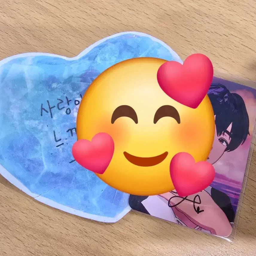 예준 싸인포카 + 컨페티 애플뮤직영통 싸인포카