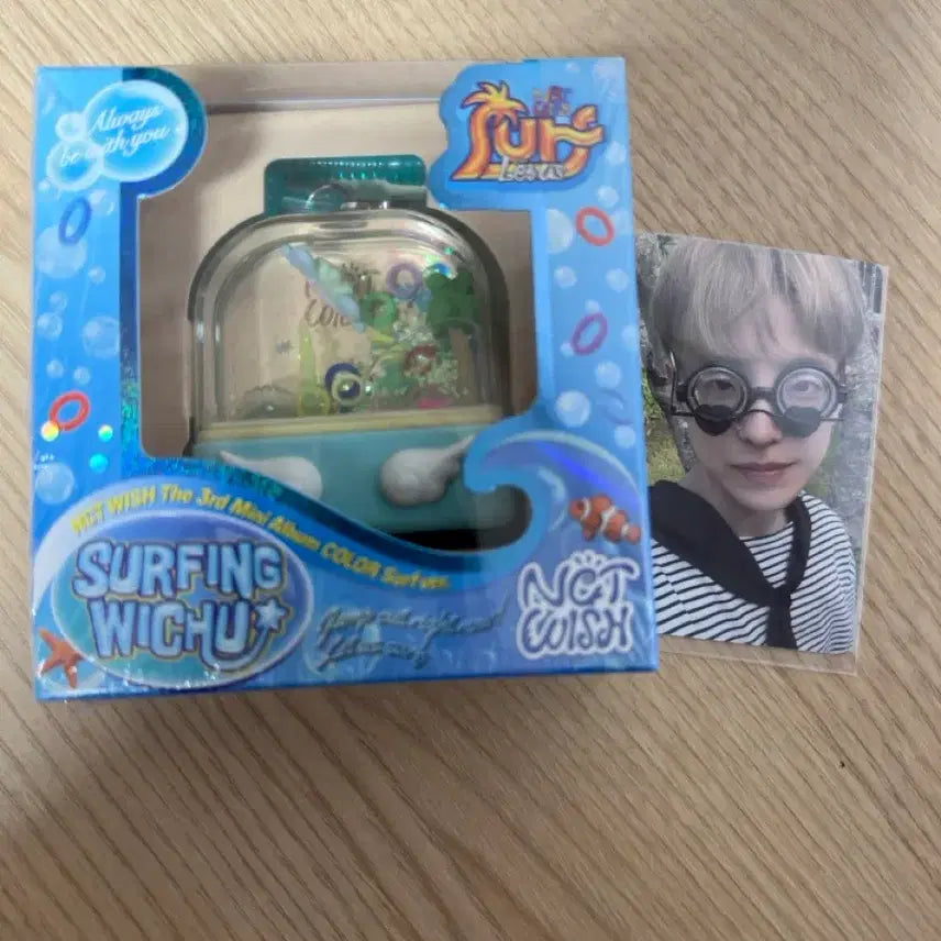 엔시티 위시 유우시 워터게임기 포카 서프 컬러 앨범