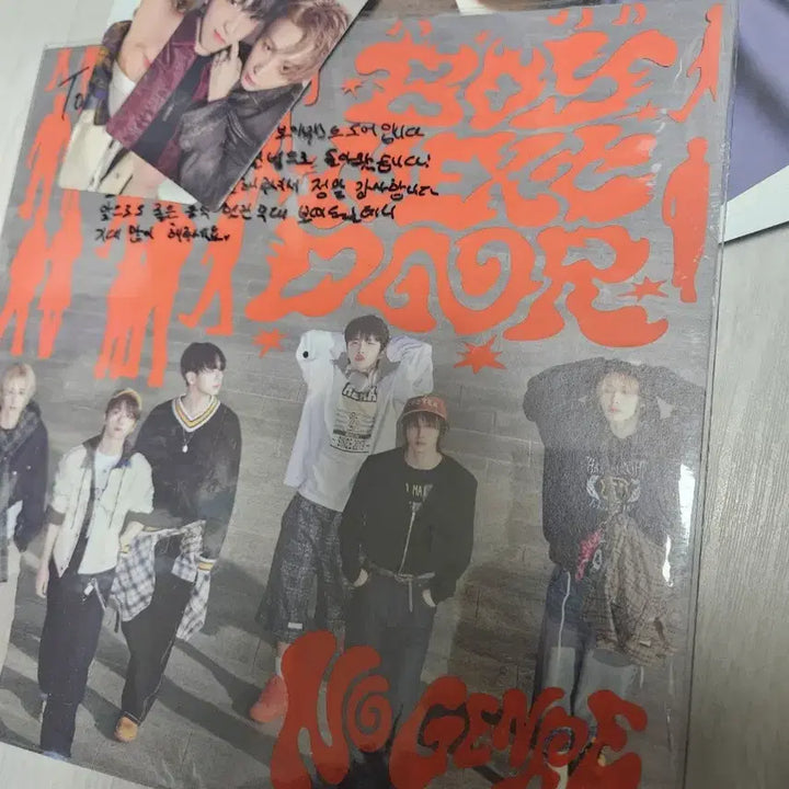 보이넥스트도어 노장르 싸인 to 멘트 포카 비매 앨범 급처