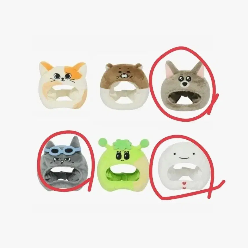 쁘넥도 응원봉 커버 (명명 한탯풍 운아기)